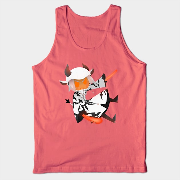 Cow Xemnas Tank Top by VenaCoeurva